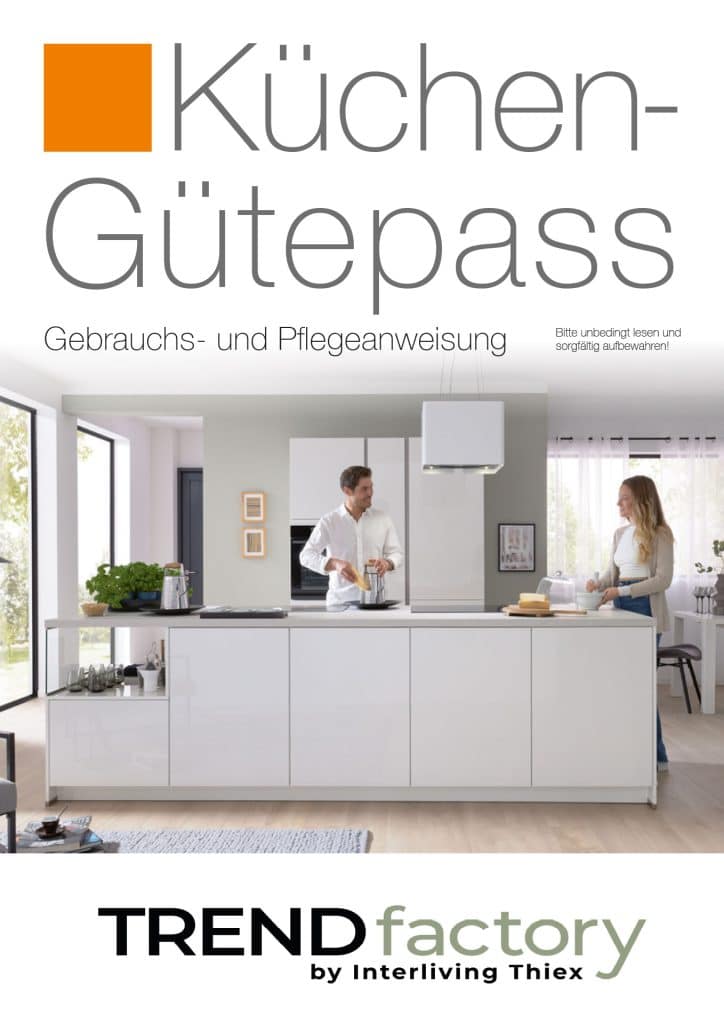 Gütepass Küche TRENDfactory